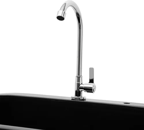 Miniatura 9 de Fregadero de lavandería de plástico independiente con tabla de lavadero, fregadero utilitario para interiores y exteriores, kit de drenaje