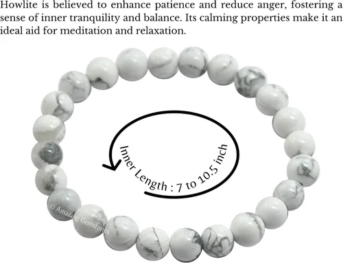 Miniatura 217 de Amazing Gemstone Crystal Bracelet for Women Men's Gifts - Protection Healing Crystal Bracelet - 8mm Gemstone Beaded Stretchable Bracelet Pulseras