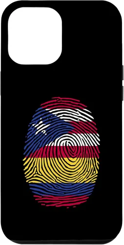 Miniatura 24 de Funda para iPhone 11 Pro Max Boricua y Colombia con huellas dactilares puertorriqueñas