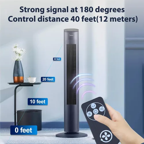 Miniatura 3 de Nuevo ventilador de repuesto de control remoto para Cascade MK-TF0001 40" y Sunter 40" ventilador de torre