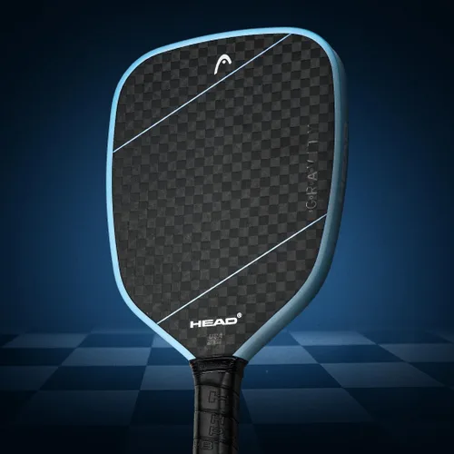 Miniatura 5 de HEAD Gravity Tour 2025 - Pala de pickleball - Superficie de carbono crudo, paleta de control, forma compacta de punto dulce, ThermoTech, paredes