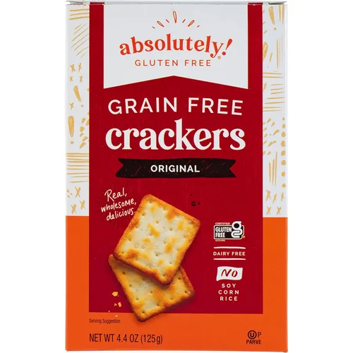 Absolutely Galletas sin gluten, Original 4.4 onzas