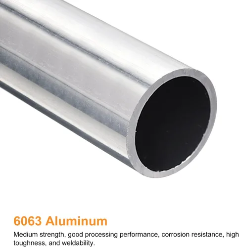 Miniatura 36 de uxcell Tubo Redondo de Aluminio 6063, 10 mm DE 6 mm DI 200 mm Longitud Tubo para Proyectos de Industria DIY, 2 Piezas