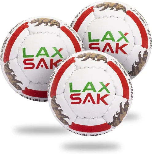 Miniatura 37 de Pelotas de práctica suaves Lax Sak para Lacrosse, paquetes de 1, 2, 3, 6, 12, 24, 36, 60 y 120 - mismo peso y tamaño que las pelotas de Lacrosse