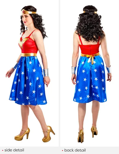 Miniatura 4 de Rubies DC Comics: Wonder Woman Costume Dress for Adults, Women's Large