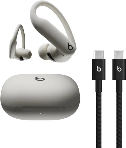 Miniatura 13 de Beats Powerbeats Pro 2 - Auriculares inalámbricos Bluetooth con cables de carga USB-C (1.5 m) - Naranja eléctrico