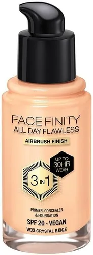 Miniatura 16 de Max Factor Facefinity - Base de maquillaje 3 en 1 All Day Flawless SPF 20#092 Canela, 7.05 onzas