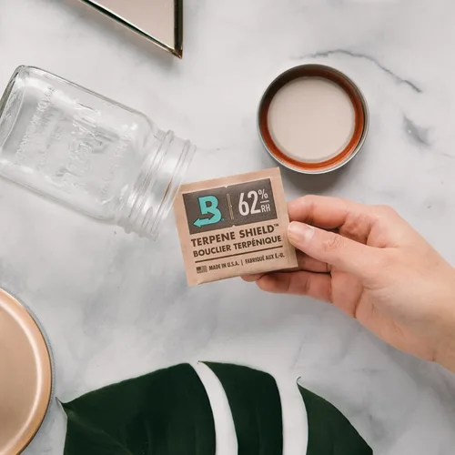 Miniatura 7 de Boveda 62% RH Tamaño 8-10 Paquete Control de Humedad de Dos Vías - para Almacenar 1 oz - Absorbente de Humedad para Pequeños Contenedores