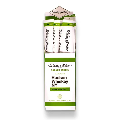 Miniatura 14 de Schaller & Weber Crown Maple Salami Stick, Hickory Smoked, All-Natural, aperitivos de carne listos para comer, 0.85 onzas (paquete de 6)
