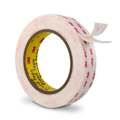 Miniatura 12 de 3M Cinta de doble cara resistente de 1 pulgada x 15.4 pies, cinta de montaje negra 5925 cinta de espuma adhesiva fuerte impermeable para decoración
