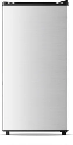 Miniatura 10 de HAILANG - Refrigerador mini de 4.4 pies cúbicos con congelador, refrigerador mini de una puerta, 5 configuraciones de temperatura ajustable, Negro
