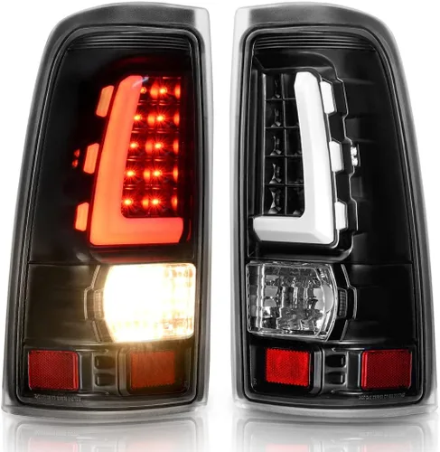 DWVO Conjunto de luces traseras LED Compatible con 1999-2006 Chevy Silverado 1500 2500/2007 Silverado Classic / 99-02 GMC Sierra 1500 2500/01-02