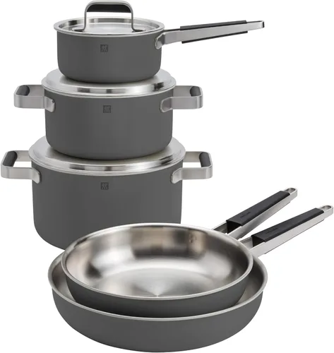 Miniatura 2 de ZWILLING Pure - Juego de utensilios de cocina de acero inoxidable, 8 piezas, color gris