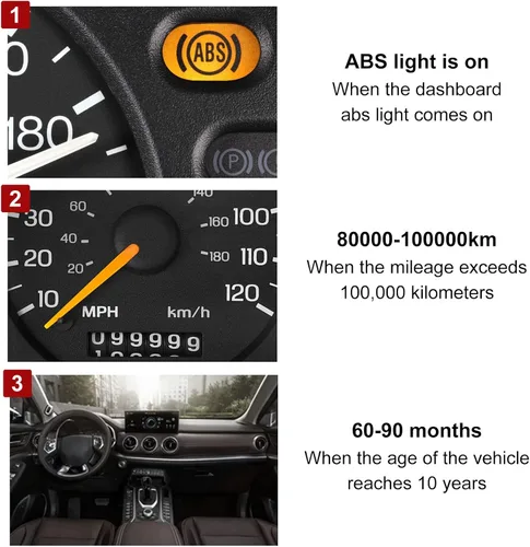 Miniatura 5 de SPEEDWOW Sensor de velocidad de rueda ABS delantero izquierdo derecho para Cadillac Escalade 2015-2020 para Chevy Cheyenne 2014-2018, Silverado