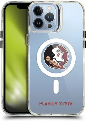 Miniatura 255 de Head Case Designs Funda de gel suave FSU Seminoles de la Universidad Estatal de Florida con licencia oficial compatible con Apple iPhone 13 Pro Max