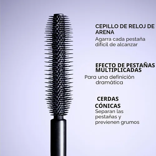 Miniatura 6 de BUXOM Máscara voluminizadora de pestañas, negro más negro AB Negro más negro (tamaño completo)