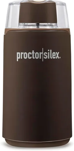 Miniatura 9 de Proctor Silex Molinillo de café eléctrico para granos, especias y más, cuchillas de acero inoxidable, hace hasta 12 tazas, color negro