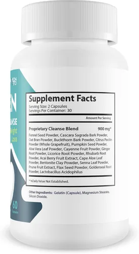Miniatura 2 de Vexgen Keto Detox Cleanse - Limpieza de desintoxicación natural - Ayuda a reducir la hinchazón intestinal - Ayuda de desintoxicación - Apoyo