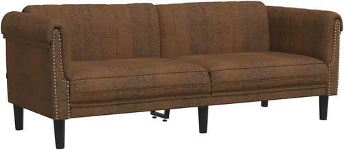 Miniatura 11 de vidaXL Sofá de 2 plazas, sofá tapizado, sofá biplaza para sala de estar en casa, muebles de sofá, sofá de dos plazas, estilo moderno, terciopelo