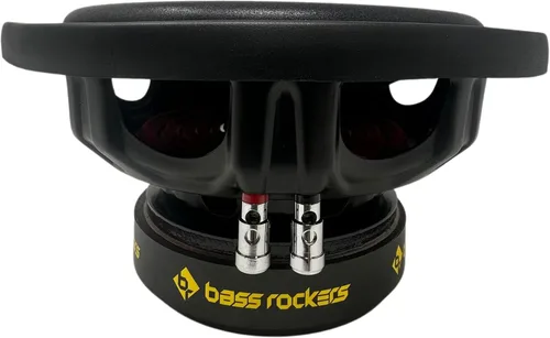 Miniatura 4 de Bass Rockers Subwoofer dual de 10 pulgadas y 2000 W de perfil bajo de 4 ohmios para automóvil con salida de audio dinámica, marco de aluminio