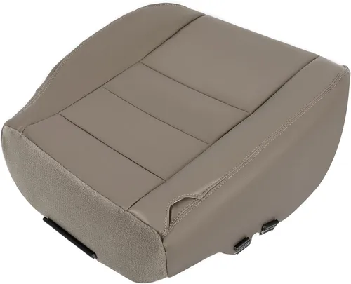 Miniatura 2 de ECOTRIC Funda de asiento inferior del conductor compatible con Ford F250 F350 Super Duty Left Lariat 2002-2007, funda de cojín de repuesto de cuero