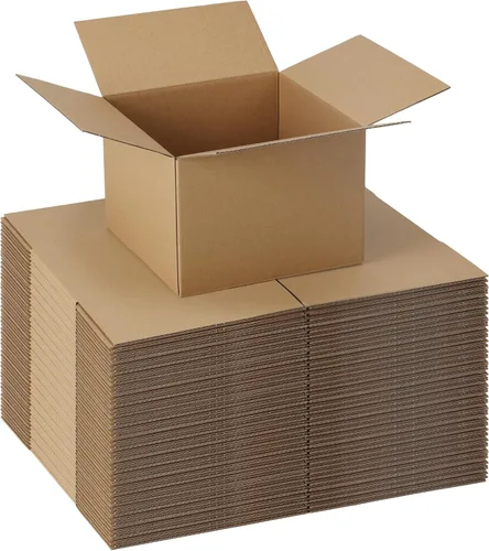 Miniatura 21 de CRUGLA Paquete de 40 cajas de envío de 8 x 6 x 4, cajas de cartón para pequeñas empresas, caja de correo corrugada a granel para embalaje