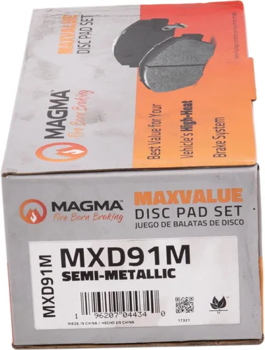 Miniatura 5 de MAGMA Fire Born Braking Pastillas de freno semimetálicas, delanteras MXD91M