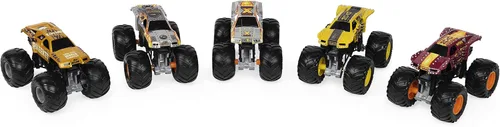 Miniatura 3 de Monster Jam, Edición Retro Oficial Max-D Paquete de 5 Camiones Monstruo a Escala 1:64, Juguetes para Niños y Niñas de 3 Años en Adelante