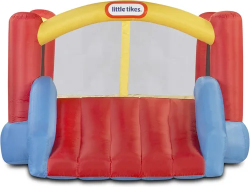 Miniatura 5 de Little Tikes Jump 'n Slide Bouncer Inflable Incluye Soplador de Servicio Pesado con GFCI, Estacas, Parches de Reparación y Bolsa de Almacenamiento