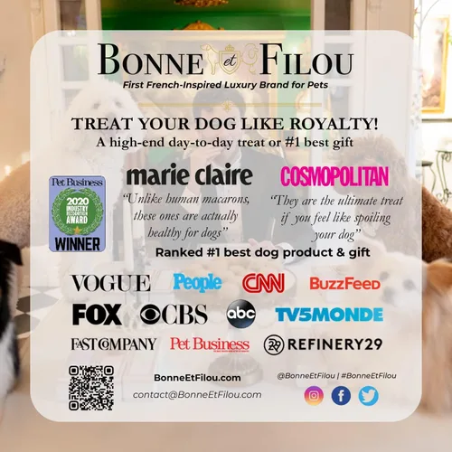Miniatura 8 de Bonne et Filou Golosinas para perros, pasteles de mantequilla de maní, regalo de cumpleaños para perros de raza mediana a grande – Pasteles