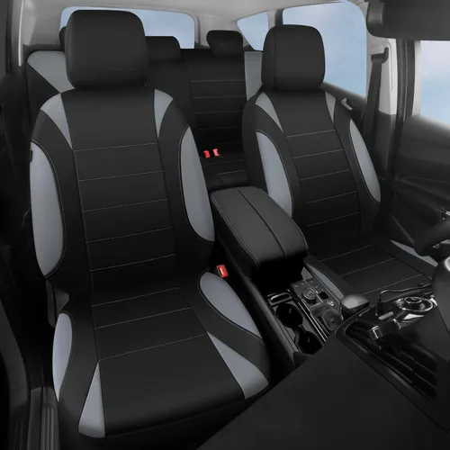 Miniatura 2 de CAR PASS Fundas de Asiento de Coche Impermeables Juegos Completos, Fundas de Asiento de Ajuste Universal para Coches, Juego de Fundas de Asiento
