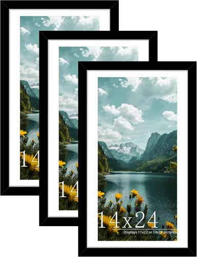 Miniatura 75 de Picrit Paquete de 3 portarretratos de 20 x 20 pulgadas, póster de 16 x 16 pulgadas con paspartú o de 20 x 20 pulgadas sin paspartú para montaje