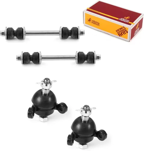 Miniatura 129 de Metrix Premium Chassis Parts - Juego de 4 piezas de articulación de rótula superior y barra estabilizadora delantera para Ford Ranger RWD 1998-2011
