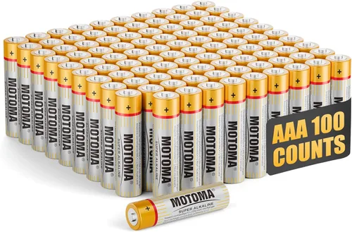 Miniatura 10 de Pilas alcalinas AAA y AA, 24 pilas dobles A y 24 triples A, baterías de energía de larga duración para dispositivos electrónicos domésticos