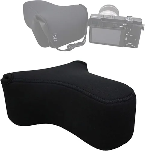 Miniatura 13 de JJC Funda de neopreno ultra ligera en negro para cámara, compatible con X-E4 X-T30 II X-T30 X-T20 X-T10 + lentes prime cortas, 18mm F1.4/ 27mm F2.8