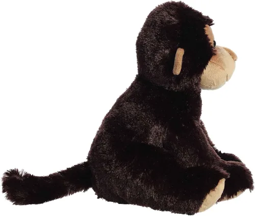 Miniatura 2 de Aurora® Peluche de mono de peluche – Comodidad acogedora – Acurruces sin fin – Marrón 14 pulgadas