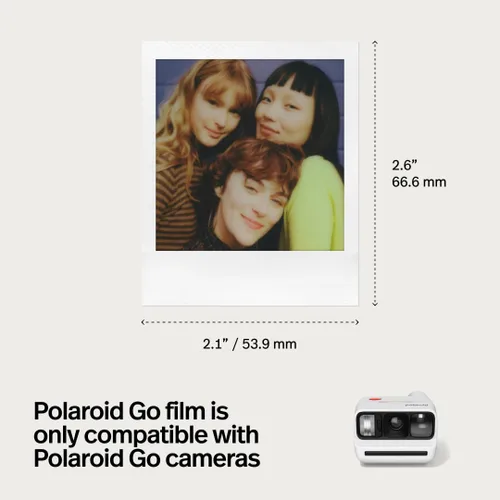 Miniatura 3 de Película de color Polaroid Go - Marco negro (16 fotos) (6211) - Solo compatible con cámara Polaroid Go