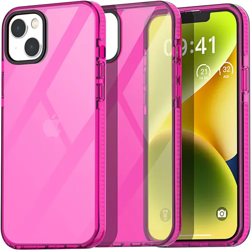 Miniatura 288 de AICase Funda protectora para iPhone 16 compatible con iPhone 16, delgada, ligera, transparente [no amarillenta] Diseño vibrante