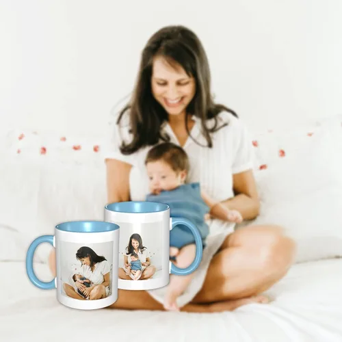 Miniatura 4 de Tazas de café con foto personalizadas, 11 onzas, tazas personalizadas con nombre de imagen/texto, regalos personalizados para el día de San Negro