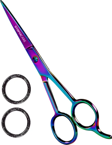 Miniatura 9 de Tijeras de corte de pelo profesionales (6.5-pulgadas), acero inoxidable templado hielo reforzada con cromo para resistir el óxido, por Utopia Care