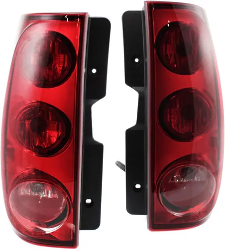 Miniatura 7 de KarParts360 Para 2007 2008 2009 2010 2011 GMC Yukon XL 1500 montaje de luz trasera lado del conductor con bombillas sustituye a GM2800204 25841507