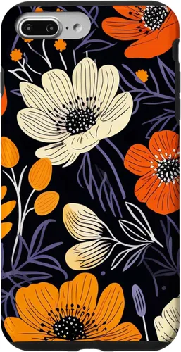 Miniatura 9 de Funda para iPhone 14 Cute Autumn Flower Fall Pumpkin Case