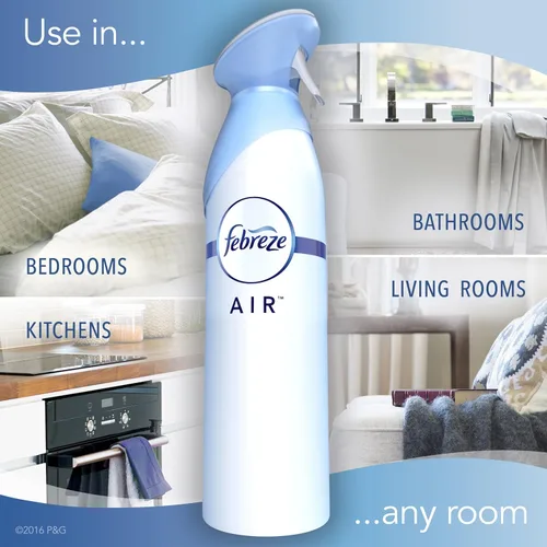 Miniatura 4 de Febreze Ambientador y eliminador de olores en aerosol, Gain Original and Island Fresh Scents, 8.8 onzas (paquete de 4)