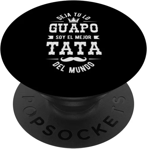 Día del Padre o Deja tu lo Guapo Soy el Mejor Abuelo del Mundo PopSockets Adhesivo PopGrip