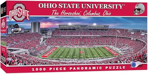 Miniatura 45 de MasterPieces Rompecabezas de 1000 piezas – NCAA Texas A&M Aggies vista panorámica del estadio de fútbol americano, divertido para adultos y familia