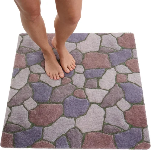 Miniatura 59 de Tapete de ducha antideslizante para bañera - Tapete de baño de lufa para baño - Tapete de baño de 40 x 16 pulgadas - Alfombra de baño antideslizante