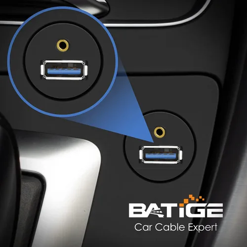 Miniatura 2 de Cable USB 3.0 y 0.138 in para montaje en coche, 3 pies