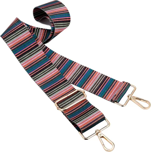 Miniatura 605 de ZOOEASS - Correa de repuesto para cartera, para colgar en el hombro o para cruzar, ancha y ajustable, de lona