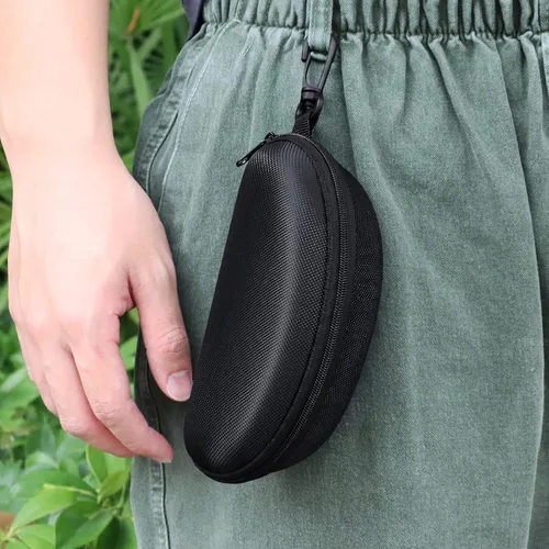 Miniatura 8 de Xaegistac Gafas de disparo con estuche Gafas de seguridad antivaho para cazadores para adultos Lente negra-marco verde