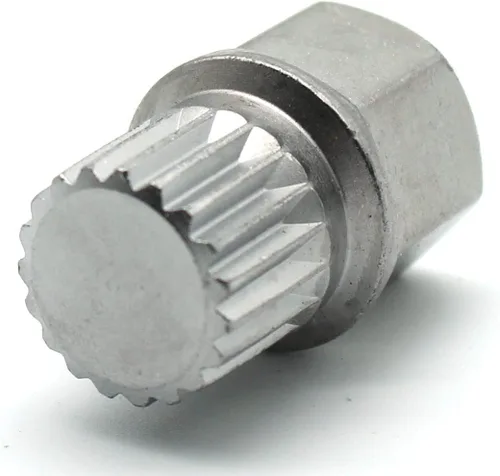 Miniatura 18 de TMAX Abc0/10Pt Bloqueo de rueda Lugnut antirrobo Tuerca Tornillo Eliminación de llave Socket S3057 para Vw Audi